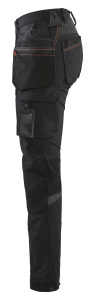 Naisten riipputaskuhousut 4-way-stretch, Blåkläder 11