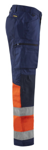 Highvis housut stretch huomio, Blåkläder 7