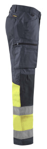 Highvis housut stretch huomio, Blåkläder 11